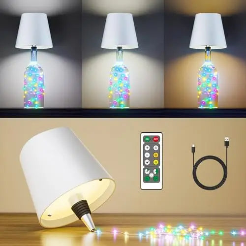 Cordless Wine Stopper LED Bottle Lamp