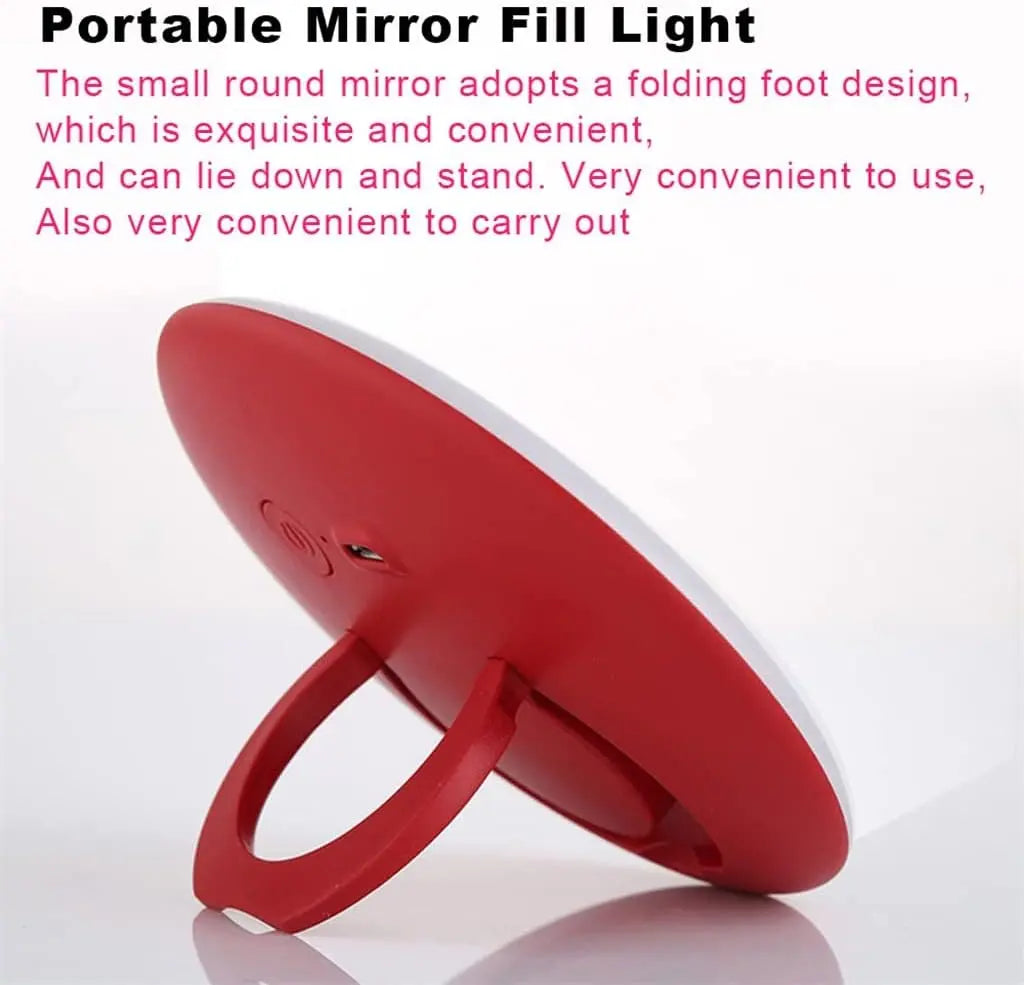 Mini Portable Makeup Mirror with Light