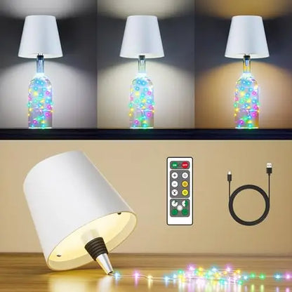 Cordless Wine Stopper LED Bottle Lamp