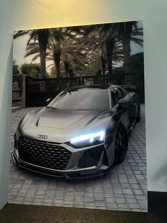 Custom Car Headlight Neno Posters Wall Art