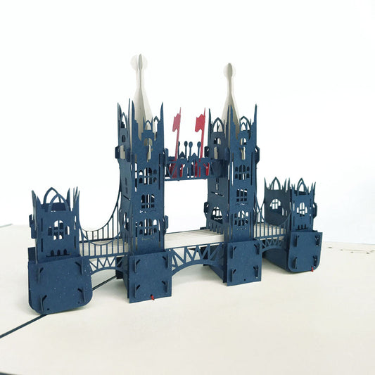 London Bridge Pop Up 3D Birthday Card